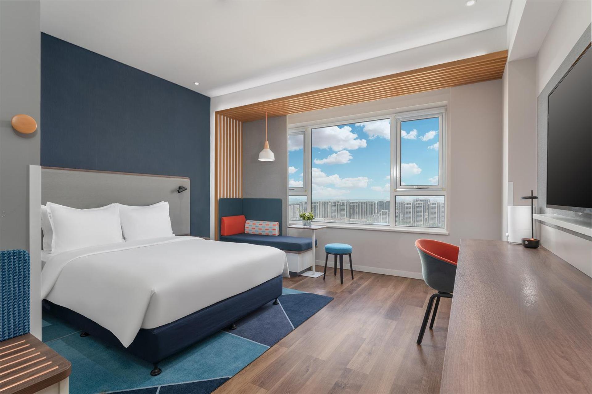 Holiday Inn Express Yinchuan Downtown By Ihg Eksteriør bilde