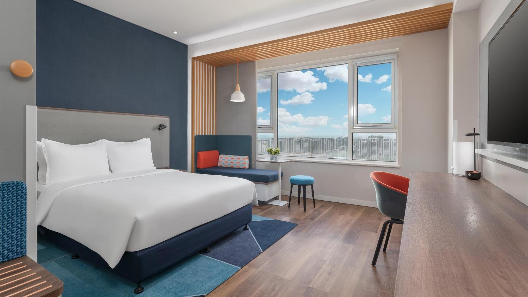 Holiday Inn Express Yinchuan Downtown By Ihg Eksteriør bilde