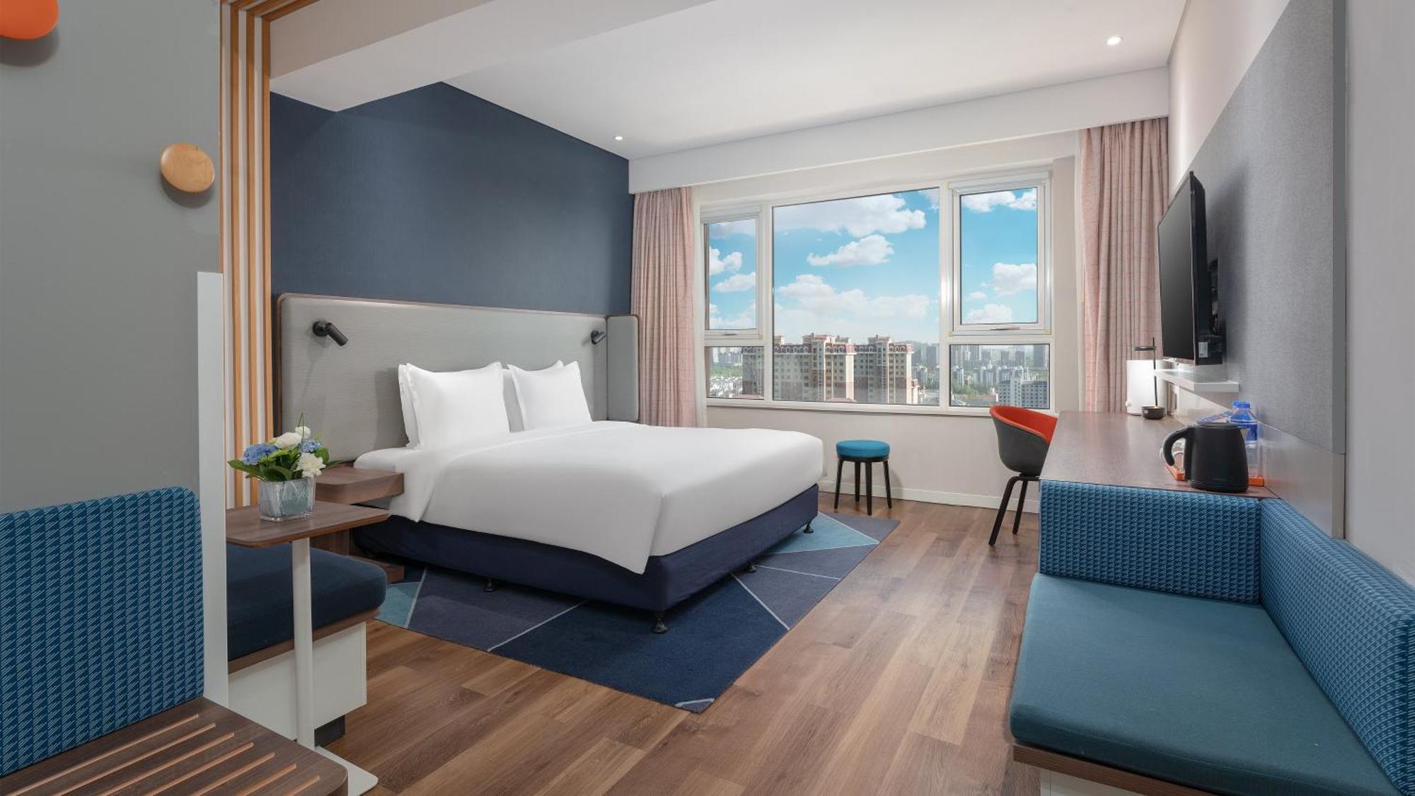 Holiday Inn Express Yinchuan Downtown By Ihg Eksteriør bilde