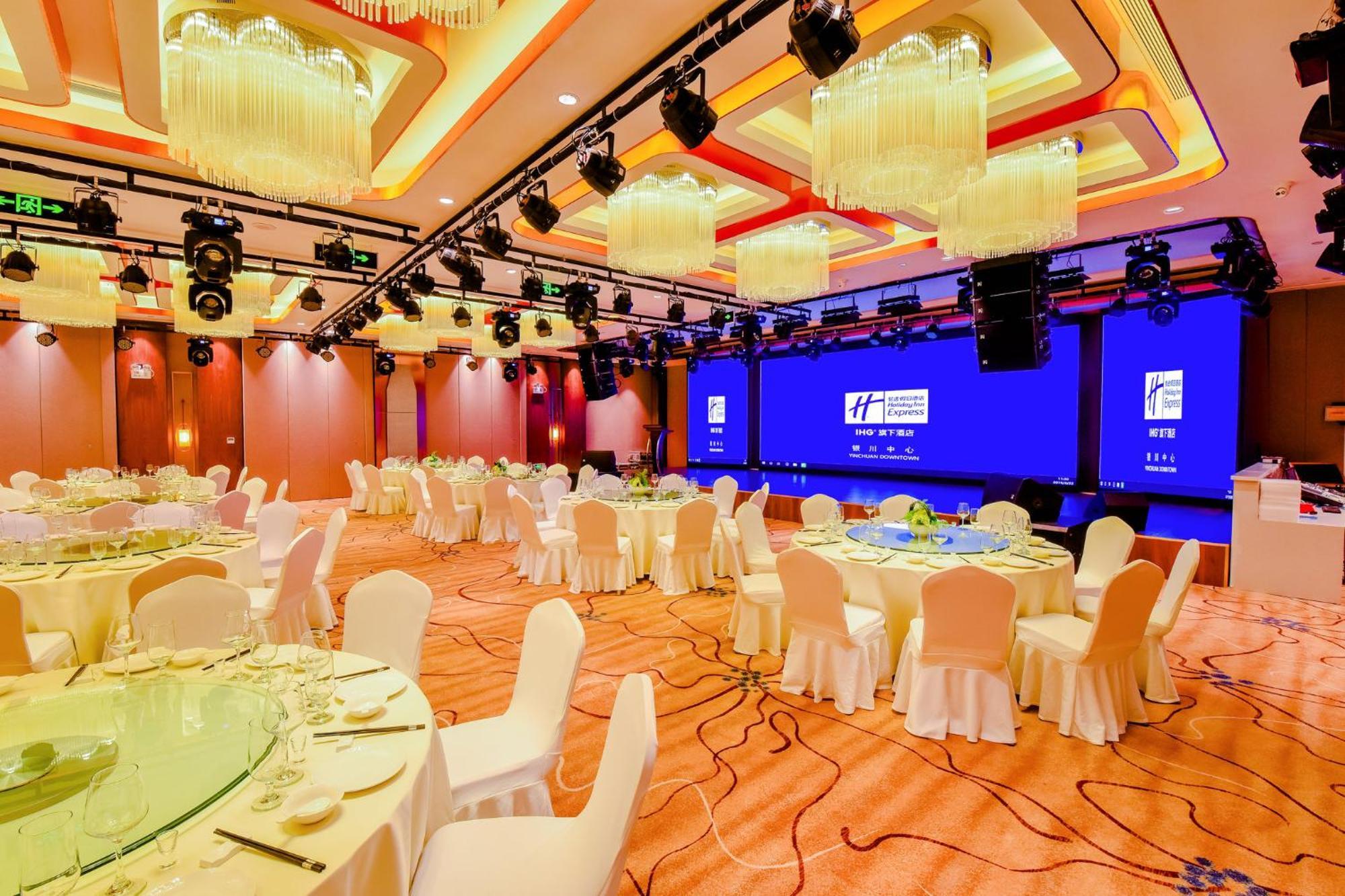 Holiday Inn Express Yinchuan Downtown By Ihg Eksteriør bilde